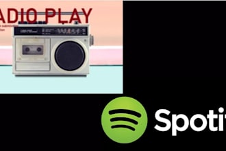 do play and promote your song on us spotify radio live