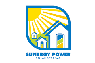 design aesthetics solar power system logo