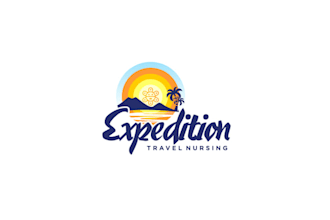 design high quality travel nurse agency logo