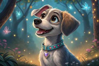design a custom disney pet portrait