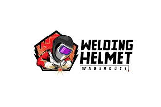 design glamorous super welding helmets logo
