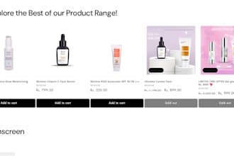 create an online store