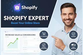 build a fully functional shopify store with premium design