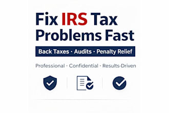 help resolve irs tax tebt, negotiate back tax and solve irs tax issues