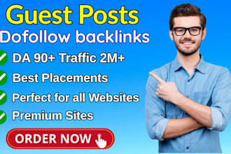 do high da90 guest post with contextual dofollow backlinks