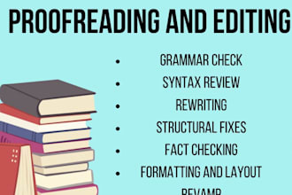 proofread and edit your writing