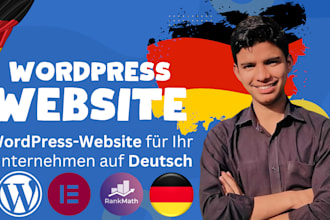 erstellen sie ihre wordpress website für ihr deutschsprachiges unternehmen
