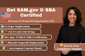 manage sba 8a, wosb, mbe, hubzone dbe, mwbe certifications and samgov compliance