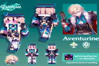 make quality minecraft skin texture in blockbench