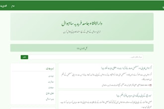 design professional website in urdu, english, arabic