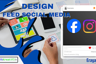 design social media feeds on facebook instagram