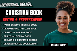 edit, proofread christian horror book, dystopian fiction thriller novel editor