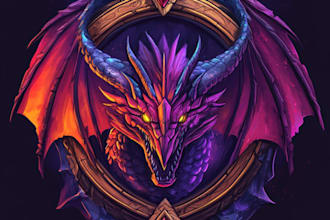 do fantasy game logo