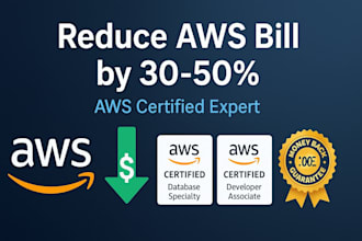 reduce your AWS bill by 30 to 50 percent