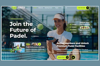 design padel equipment shopify store padel gear padel clothing apparel website