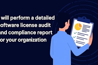perform a software license audit and compliance report