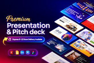 design and redesign powerpoint presentation business pitch deck presentation PPT