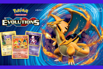 develop a premium trading card website pokemon trading card shopify store