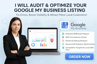 do local business seo gmb audit google my business maps ranking optimization