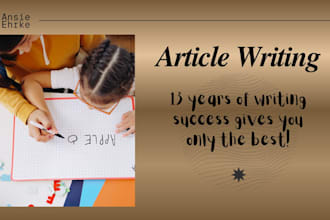 ghostwrite parenting and homeschool posts and articles