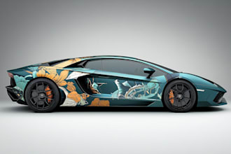 professional van wrap, vehicle wrap, car wrap design