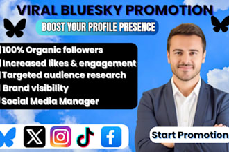 bluesky promotion, bluesky organic growth, bluesky marketing