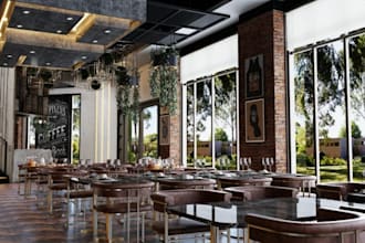 unique restaurant design,pub interior design,space planning,cafe layout,branding