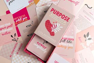 design editable affirmation card motivational card wedding card etsy shop card