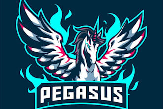 design premium vintage snake unicorn esport mascot logo t shirt design