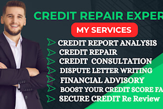 professionally sweep and repair your credit report to boost your credit score