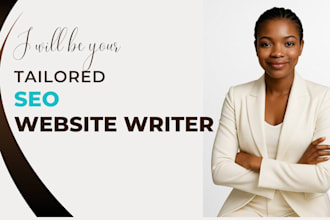 be your human website SEO content writer