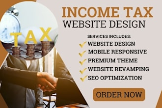 income tax website income tax leads finance website tax landing page tax website