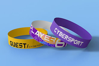 design high quality silicone wristband, bracelet design