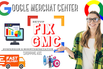 setup google merchant center misrepresentation fix gmc suspension shopping ads