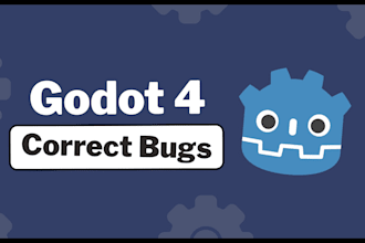 correct bugs and errors in your godot game code