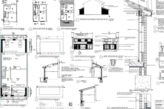 do planning and building regulation drawings for uk planning