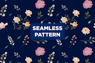 create seamless pattern design for your product