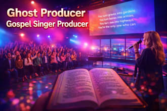 sing and produce worship, praise, contemporary gospel songs