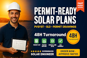 create professional electrical plans and single line diagrams for solar permits