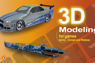modeling 3d game assets