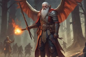 dnd character art and dnd character art