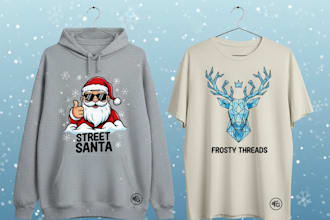 design custom clothing tshirt or hoodie