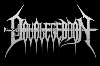 design a bold and iconic rock band logo