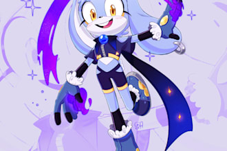 do custom sonic style character