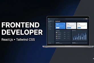 build a modern responsive website using react and tailwind