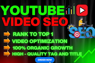 optimize youtube video SEO for top ranking