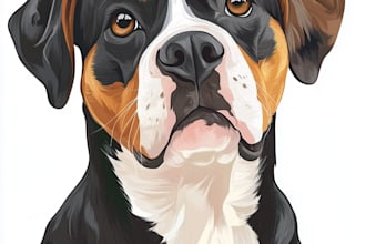 design a custom disney pet portrait illustration