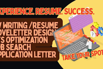 do craft cv, design or edit a professional, cv for you