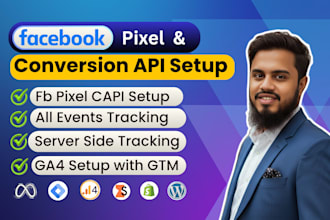 setup and fix facebook pixel conversion API server side tracking via GTM