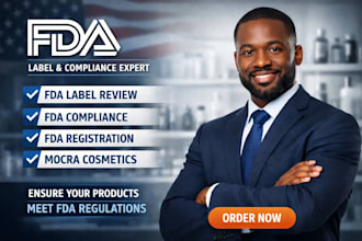 handle fda label review, fda compliance, fda registration, fda mocra cosmetics